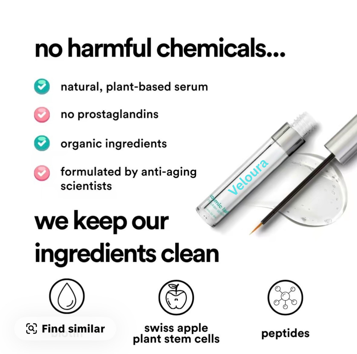 Natural Eyelash Growth Serum